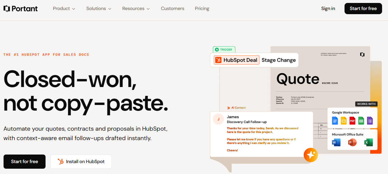 Illustration of Portant on Freelance Stack's deal page