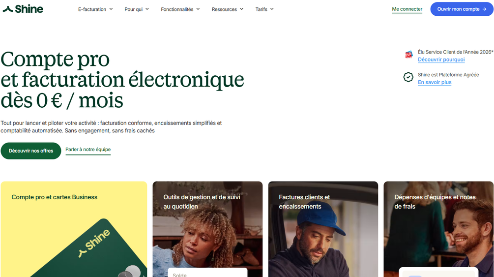 Illustration de Shine sur la page du deal de Freelance Stack