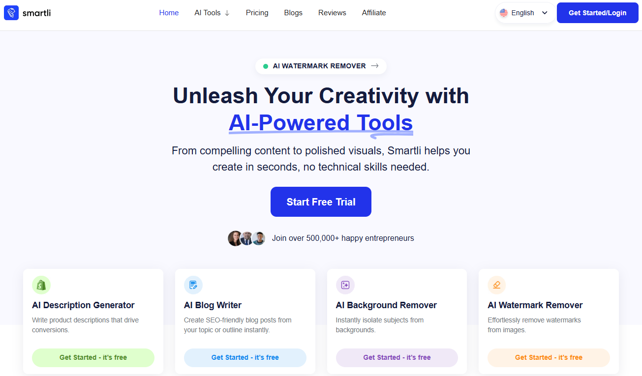 Illustration de Smartli sur la page du deal de Freelance Stack