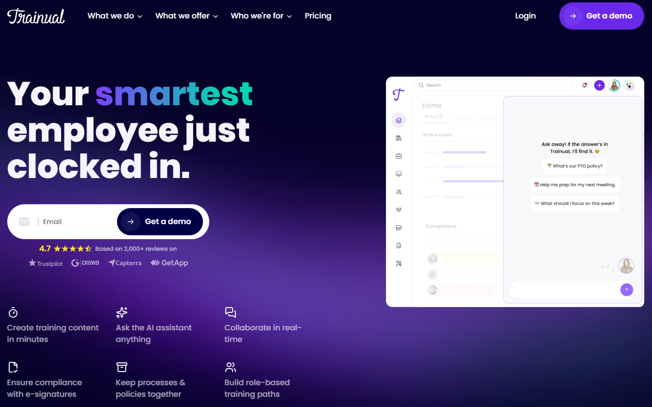 Illustration de Trainual sur la page du deal de Freelance Stack