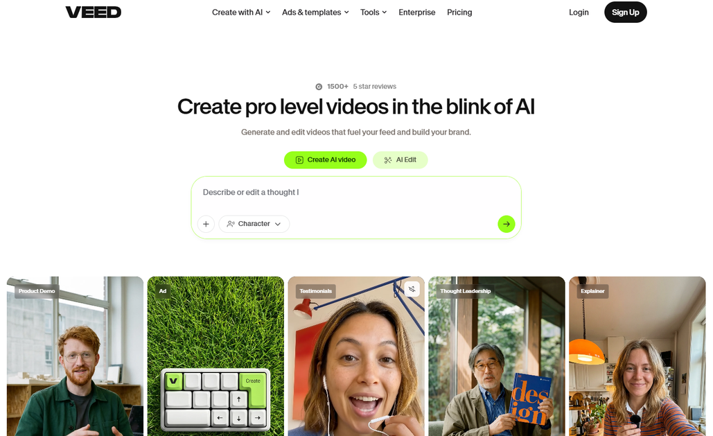 Illustration de Veed sur la page du deal de Freelance Stack