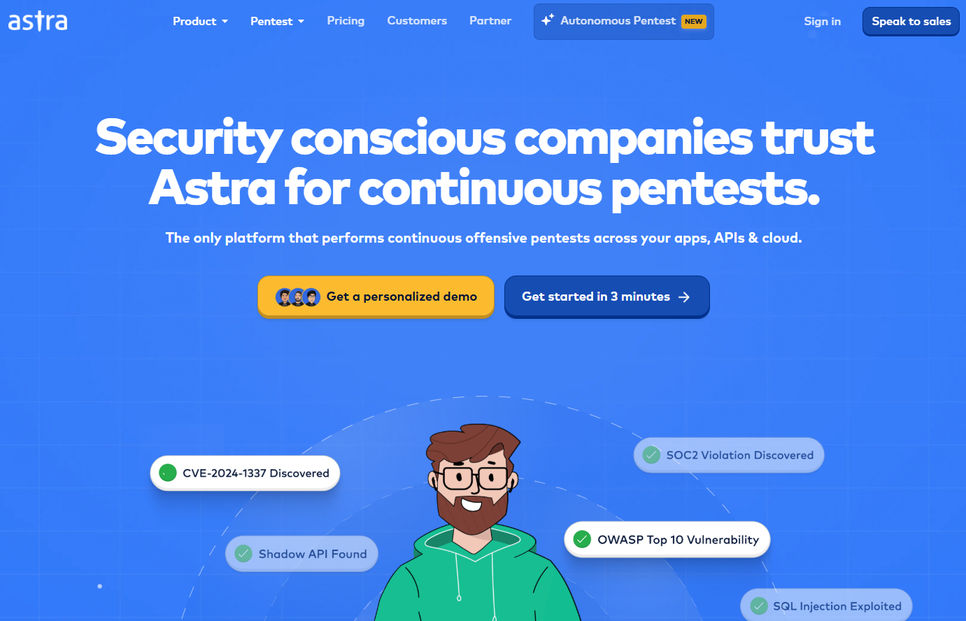 Illustration de astra sur la page du deal de Freelance Stack