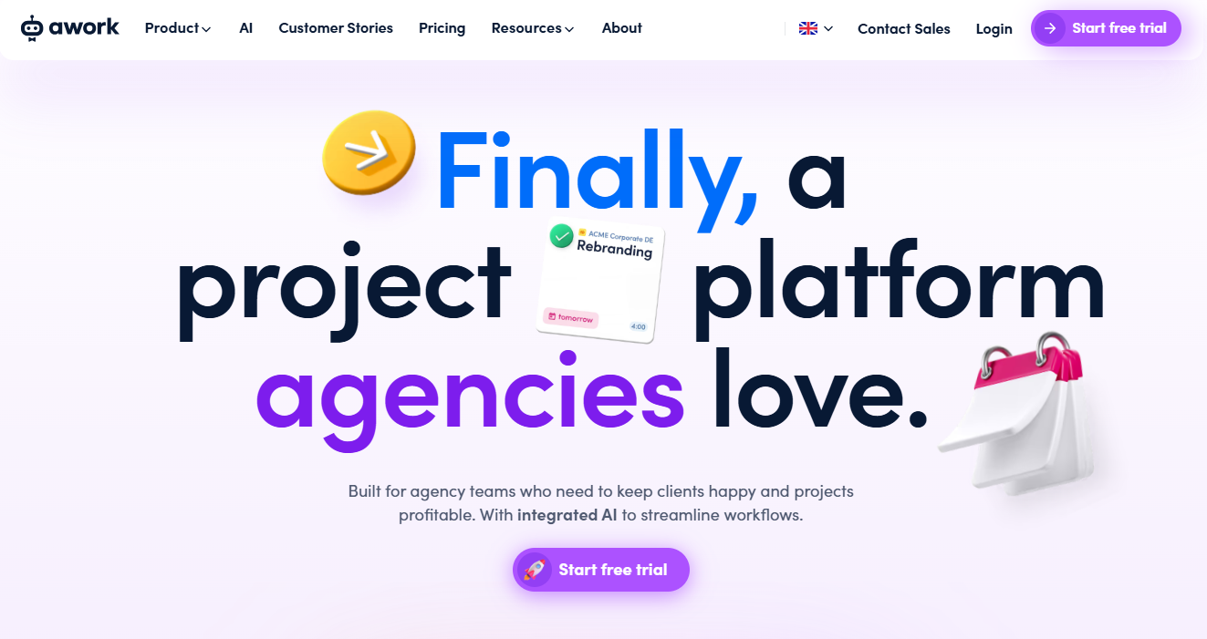 Illustration de awork sur la page du deal de Freelance Stack
