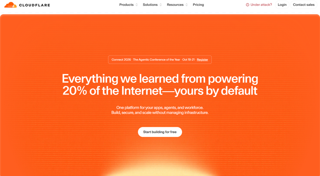 Illustration of cloudflare on Freelance Stack's deal page