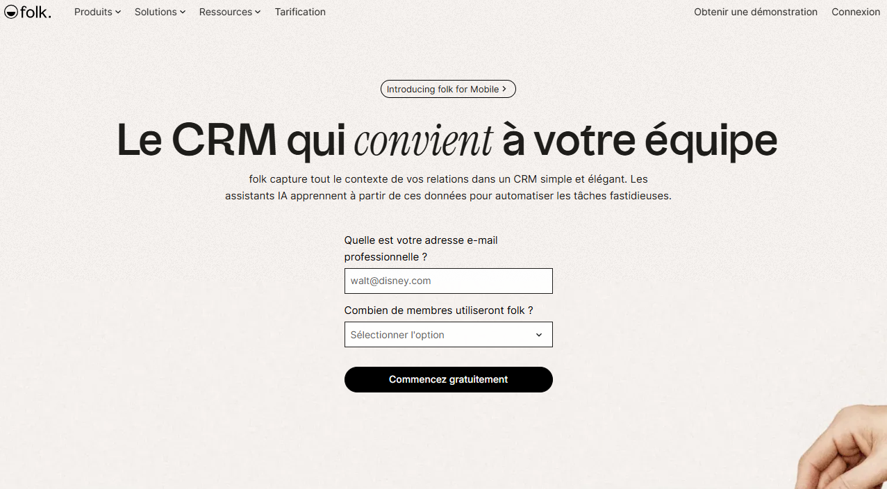Illustration de folk sur la page du deal de Freelance Stack