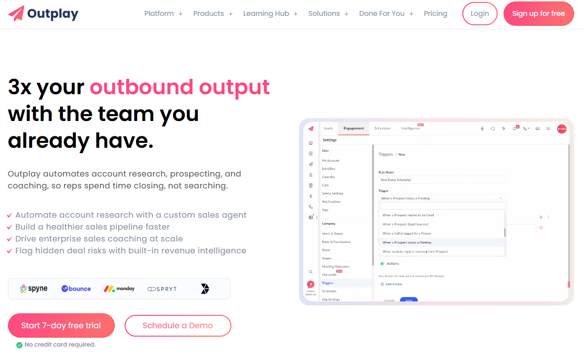 Illustration de outplay sur la page du deal de Freelance Stack