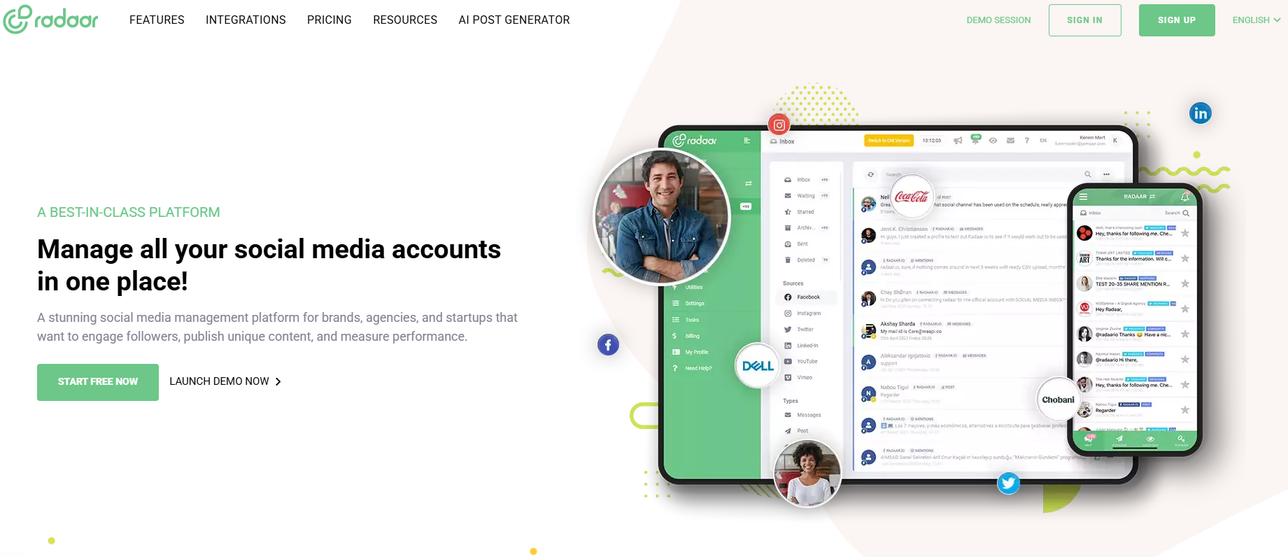 Illustration de radaar sur la page du deal de Freelance Stack