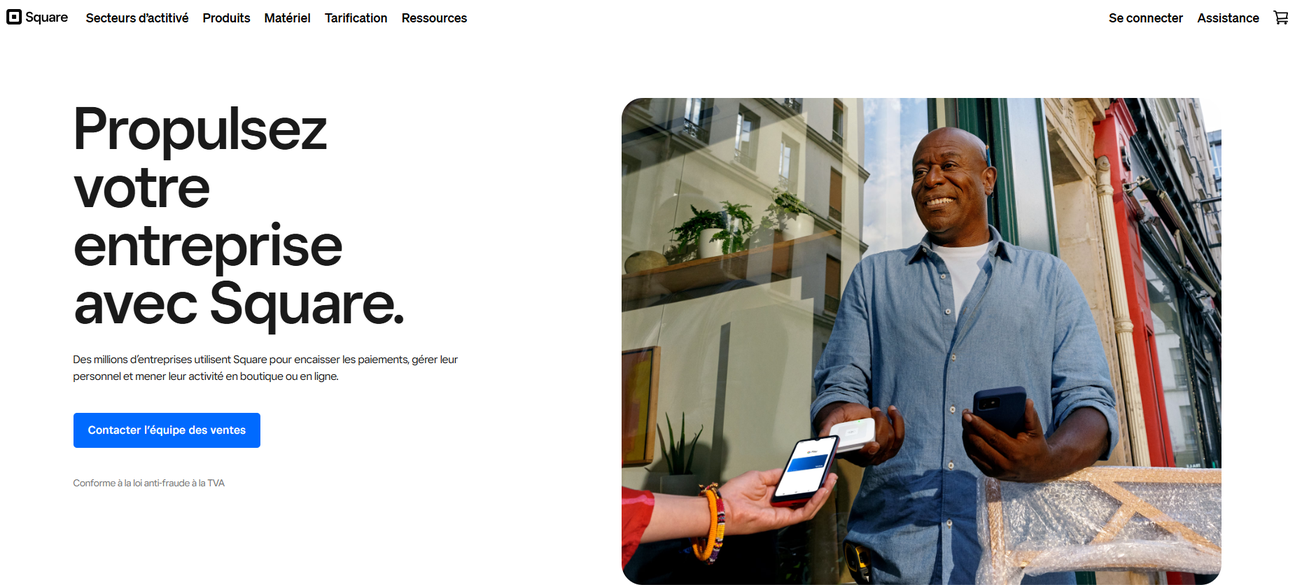 Illustration de square sur la page du deal de Freelance Stack