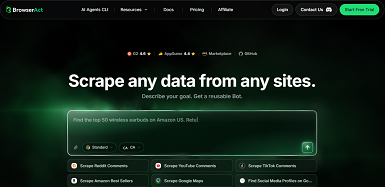 Illustration of BrowserAct on Freelance Stack's deal page