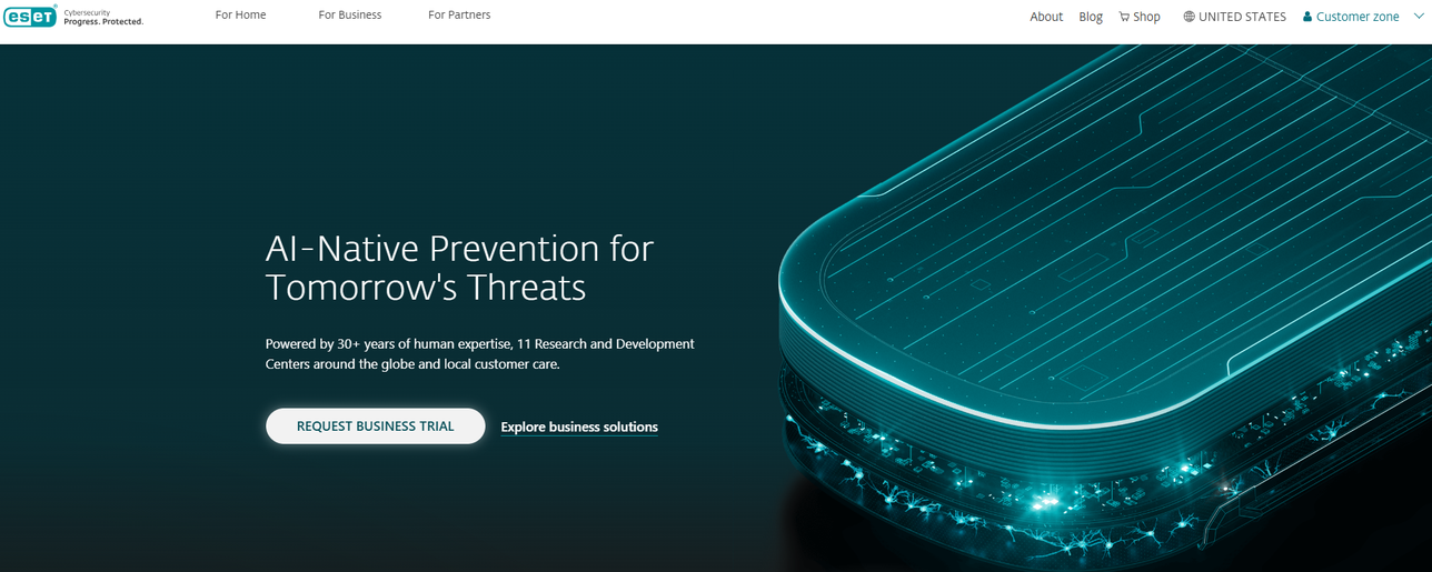 Illustration of ESET PROTECT Advanced on Freelance Stack's deal page