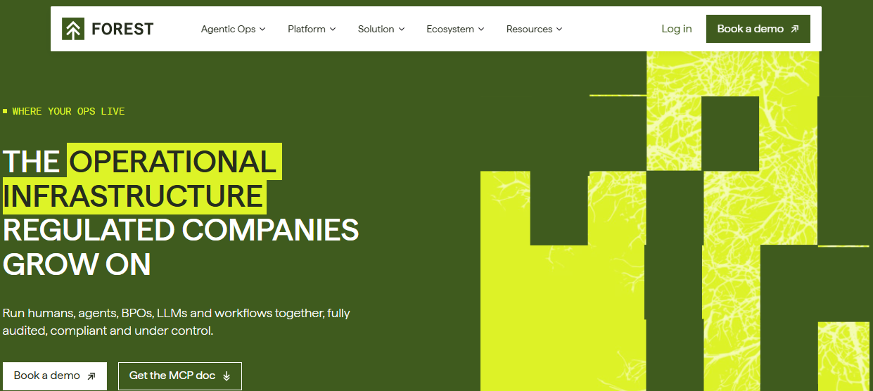 Illustration of Forest Admin on Freelance Stack's deal page
