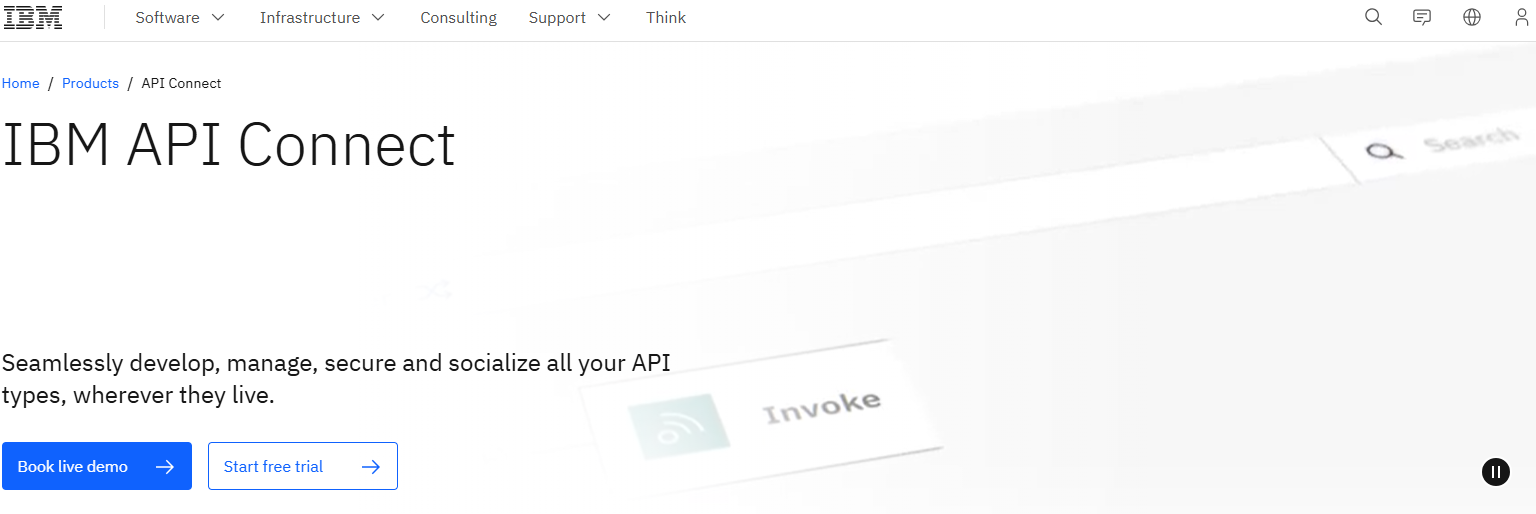 Illustration of IBM Api Connect on Freelance Stack's deal page