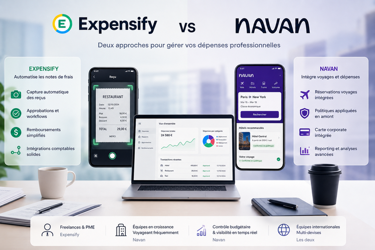 Expensify vs. Navan Comparison: Features, Differences, and Use Cases.