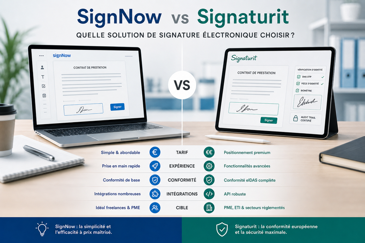 SignNow vs. Signaturit: Features, Differences, and Use Cases.