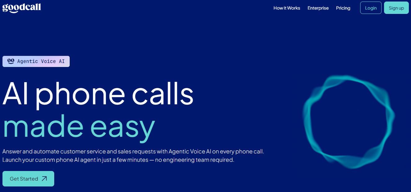 Illustration de Goodcall sur la page du deal de Freelance Stack