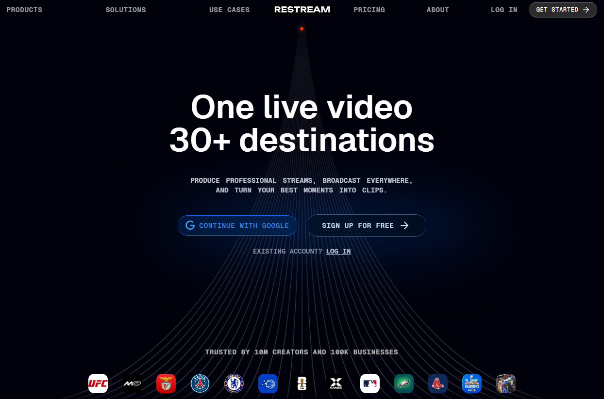Illustration of Restream on Freelance Stack's deal page