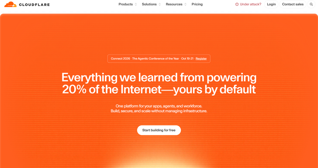 Illustration of CloudFlare on Freelance Stack's deal page